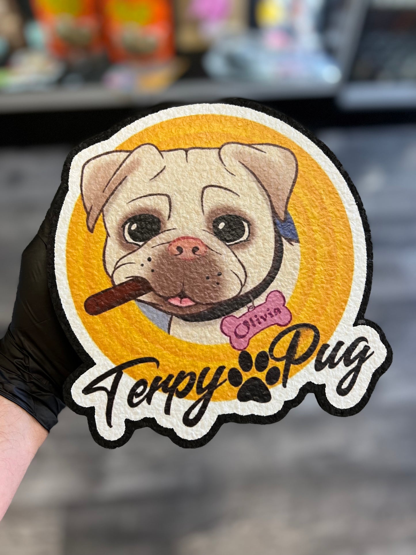 Terpy Pug Moodmat