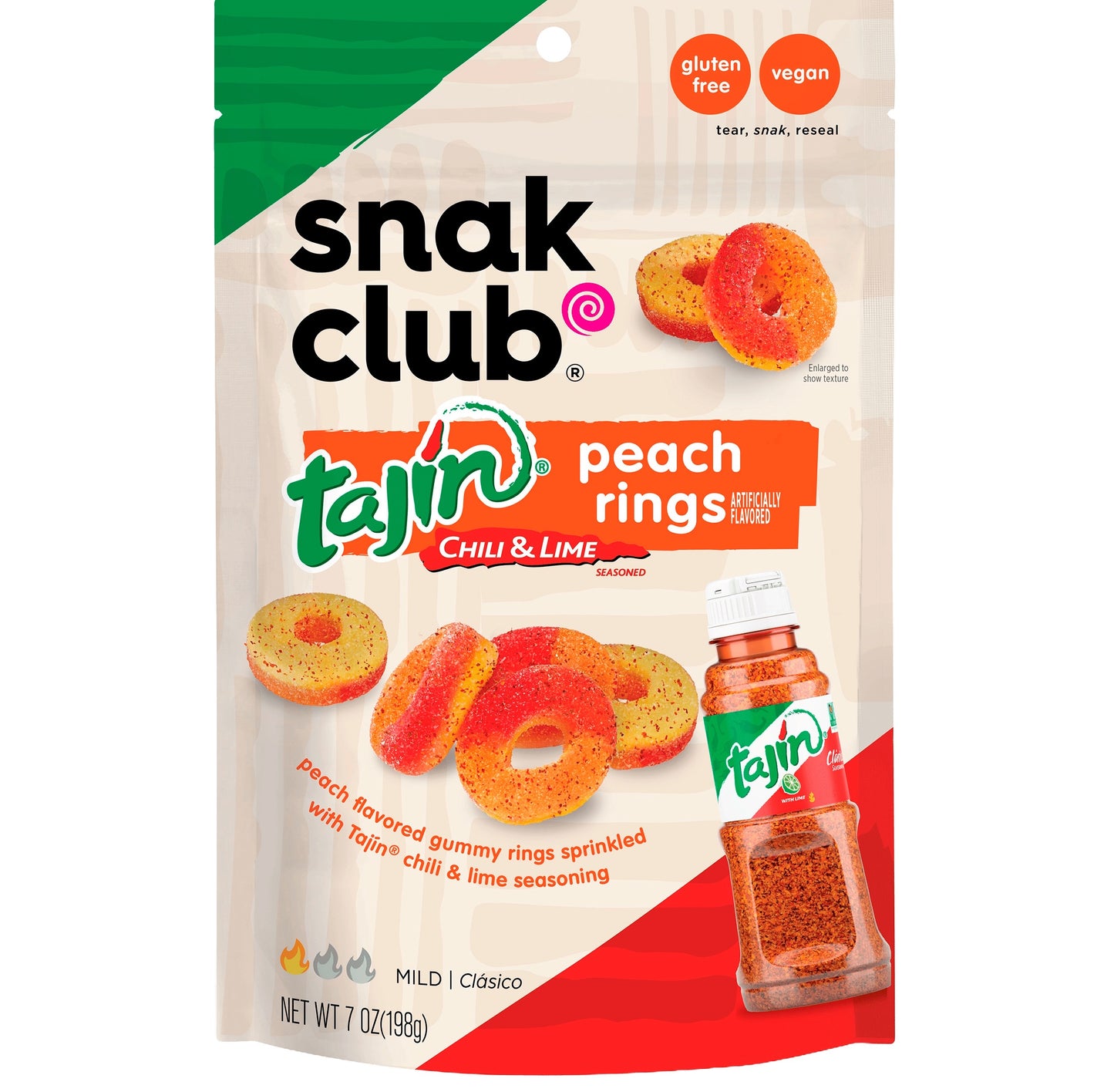 Snack Club Peach Rings