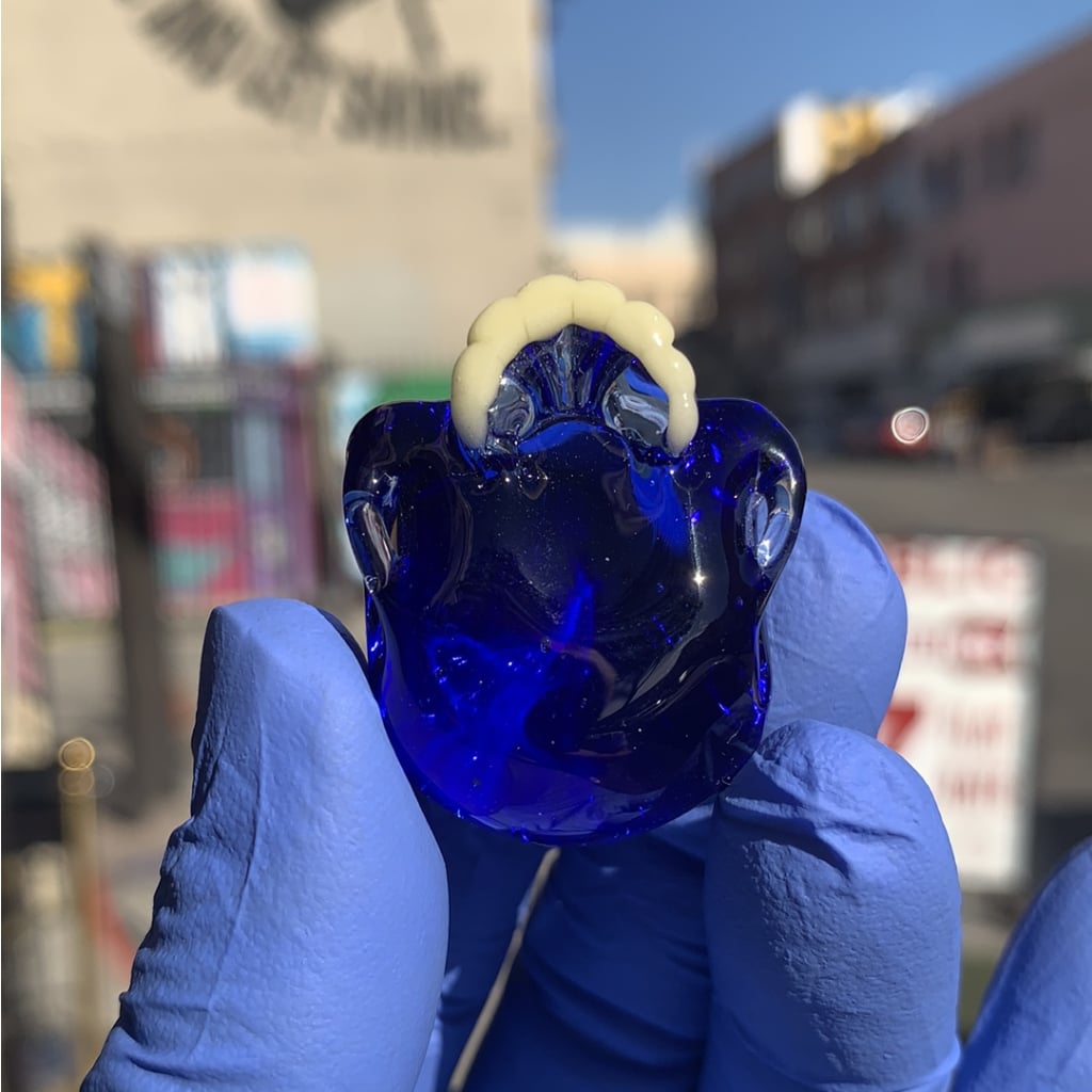 Blue Skull Cap - Carb Caps