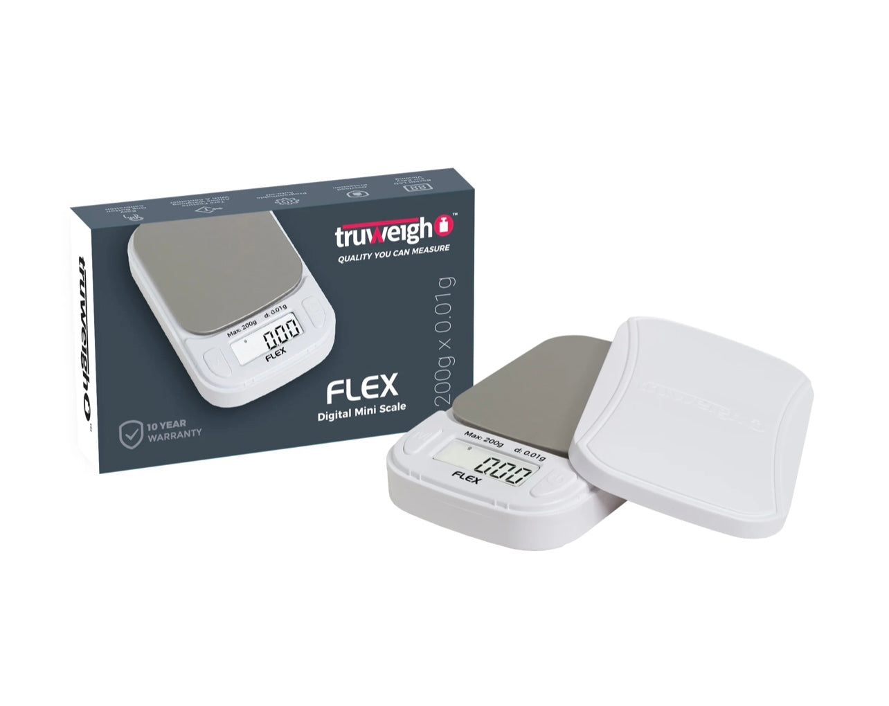 TRUWEIGH FLEX MINI SCALE – 200G X 0.01G