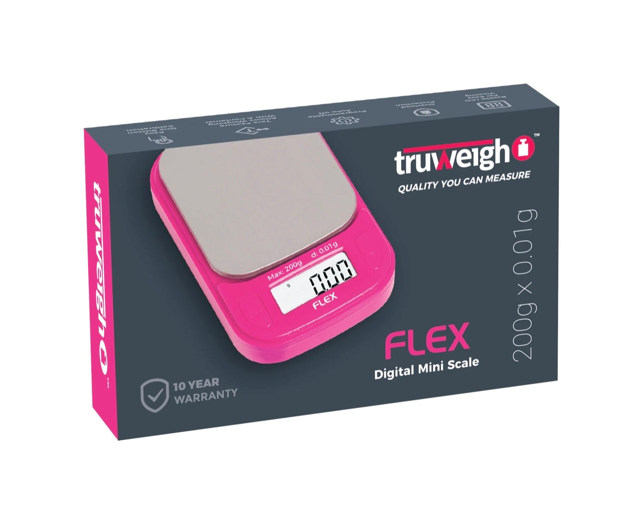 TRUWEIGH FLEX MINI SCALE – 200G X 0.01G