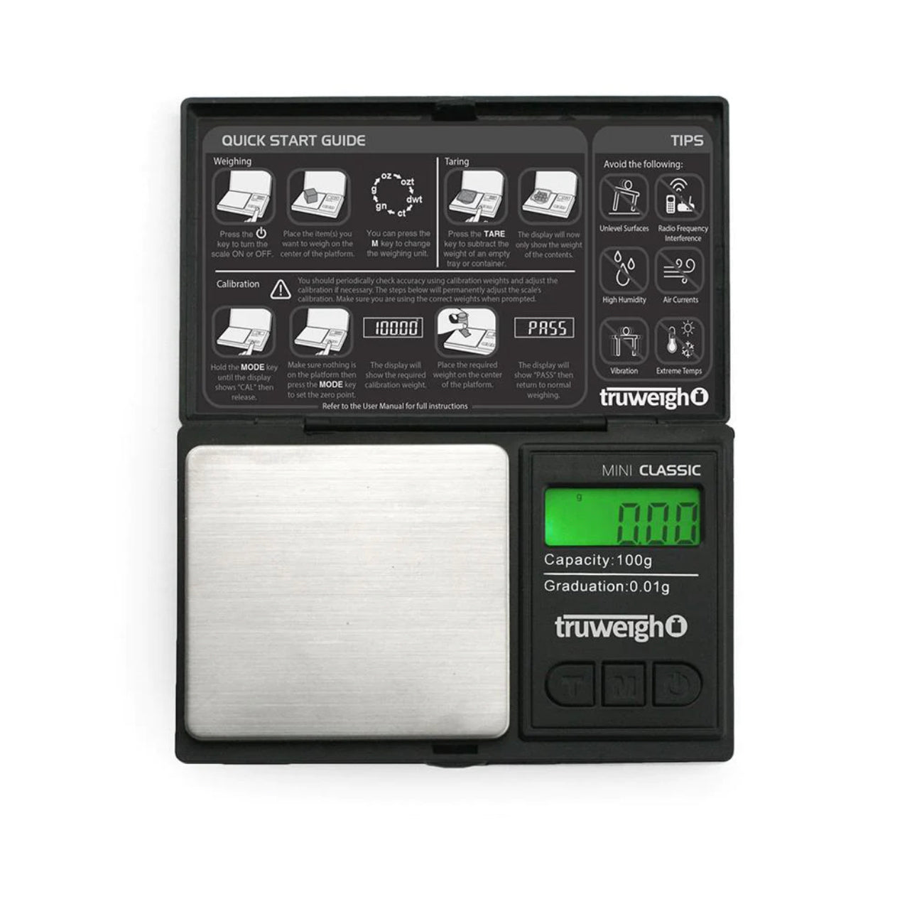 TRUWEIGH MINI CLASSIC SCALE - 100G X 0.01G