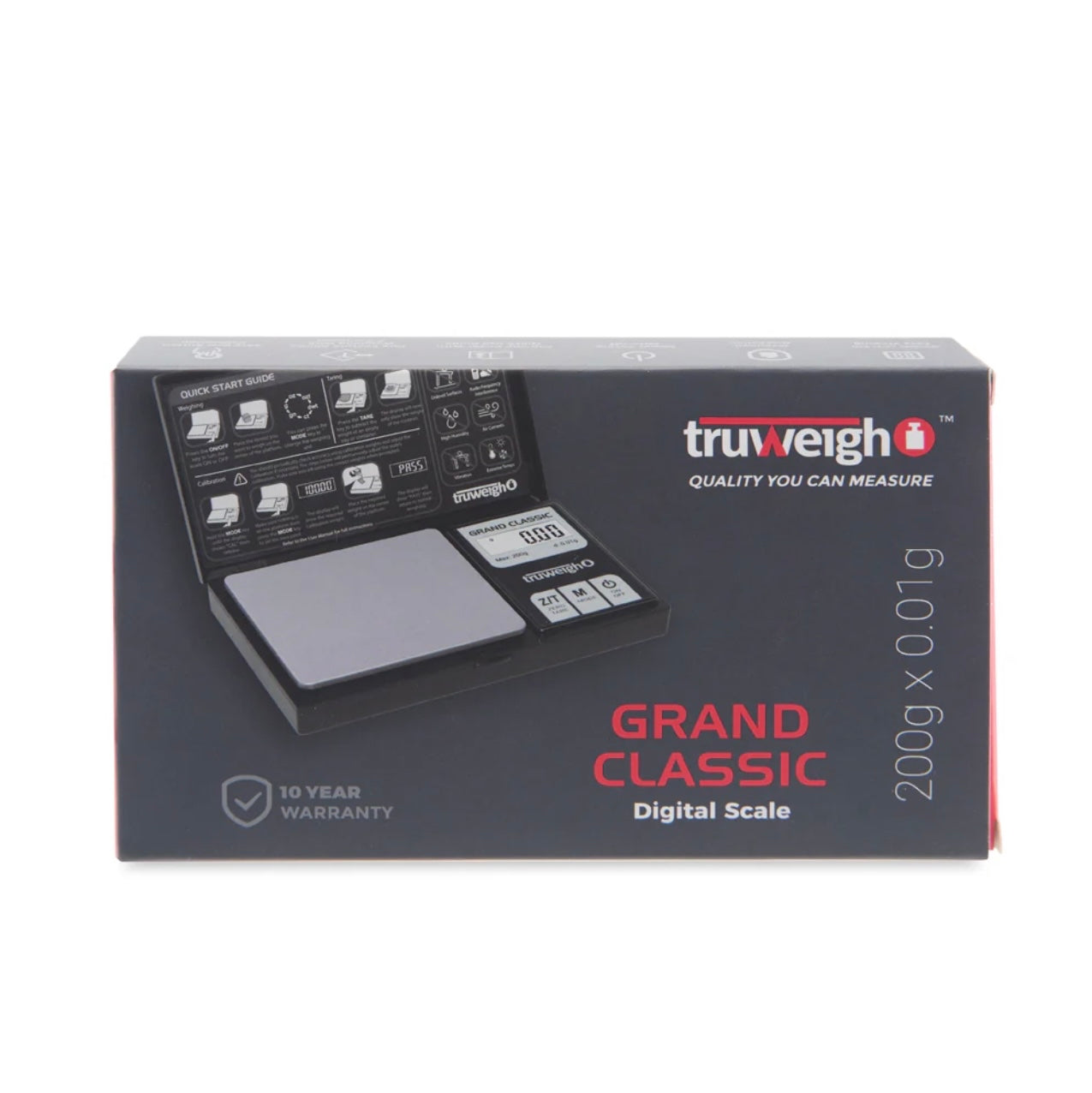 TRUWEIGH GRAND CLASSIC DIGITAL SCALE - 200G X 0.01G