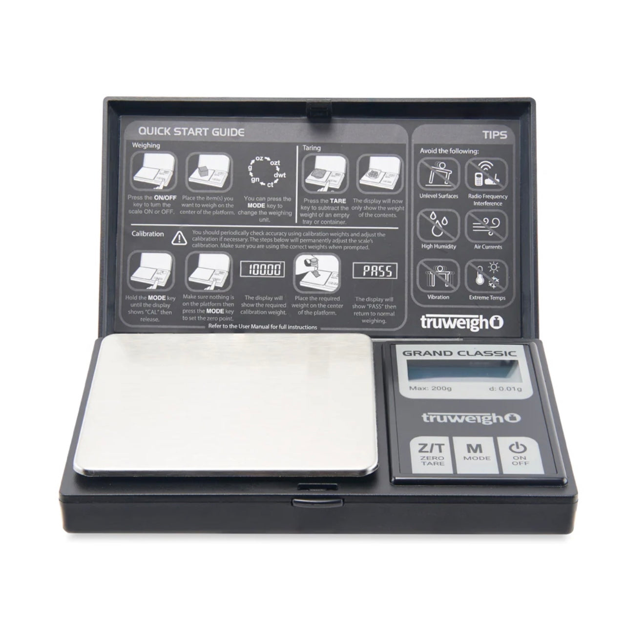 TRUWEIGH GRAND CLASSIC DIGITAL SCALE - 200G X 0.01G