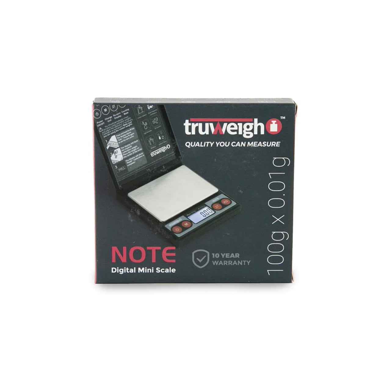 TRUWEIGH NOTE DIGITAL MINI SCALE 100G X 0.01G