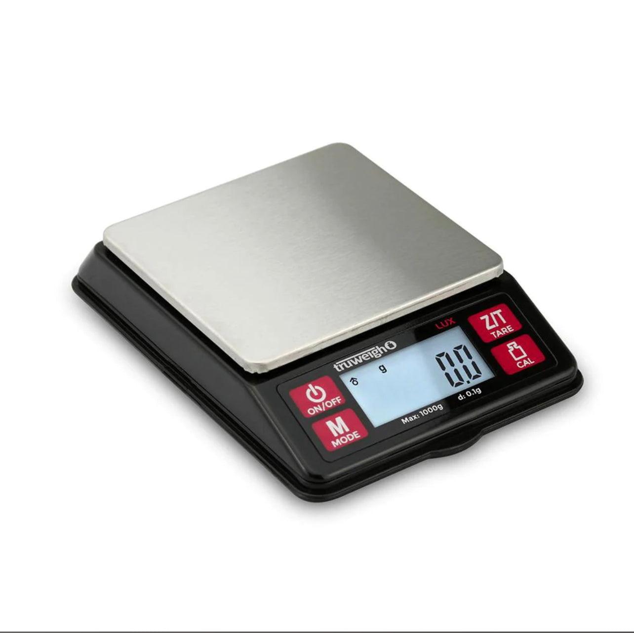 TRUWEIGH LUX DIGITAL SCALE - 1000G X 0.1G - BLACK