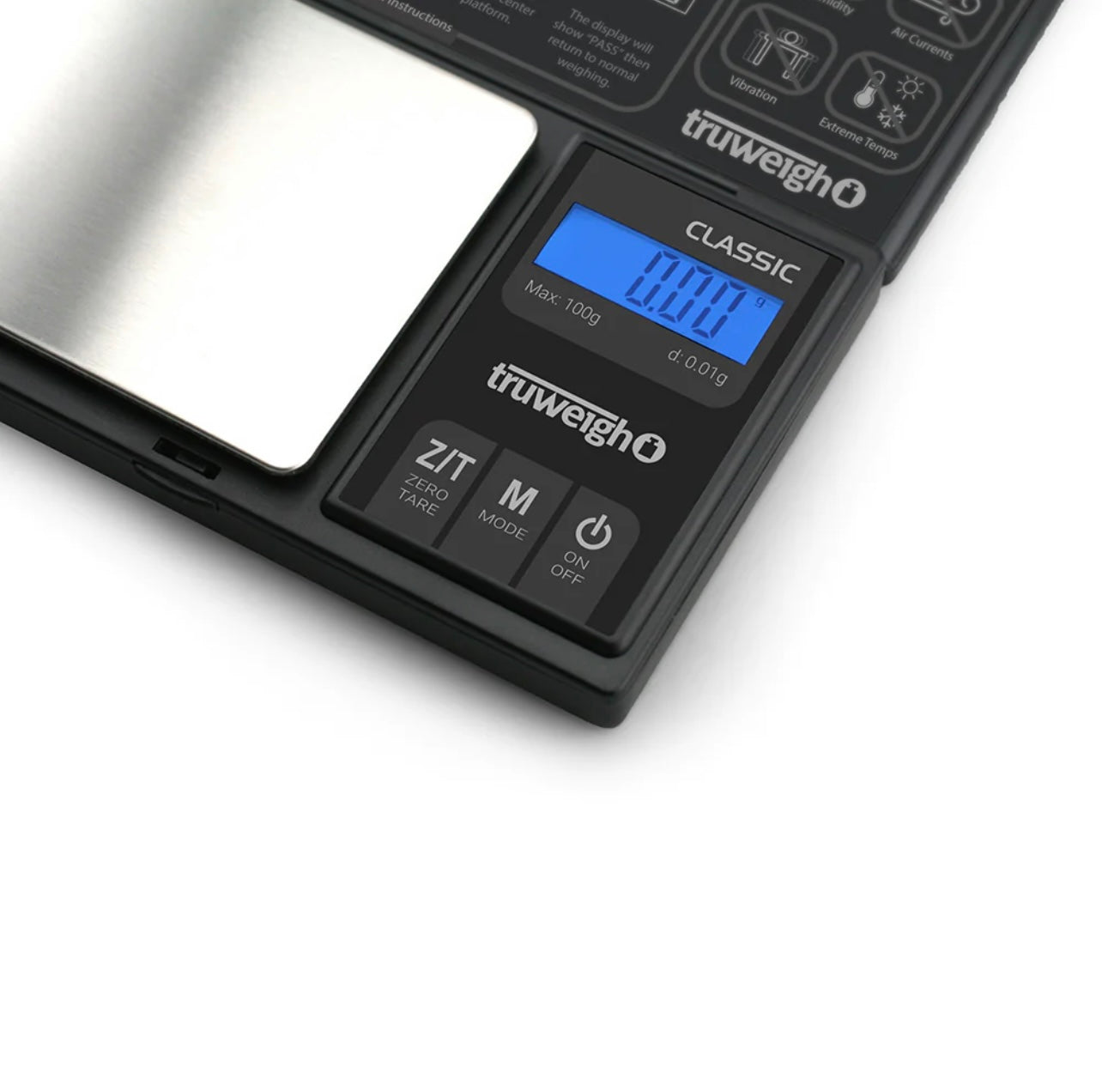 TRUWEIGH CLASSIC DIGITAL SCALE 100G X 0.01G