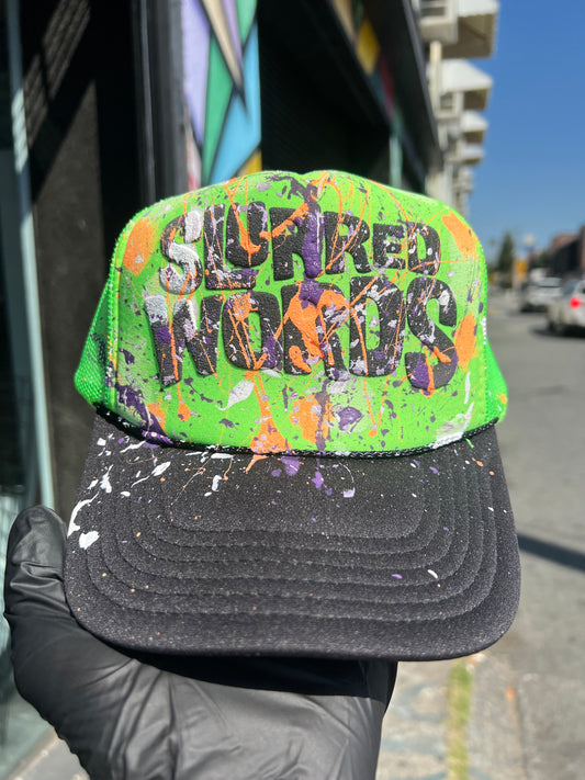 Slurred Words Custom 1/1 Trucker Hat