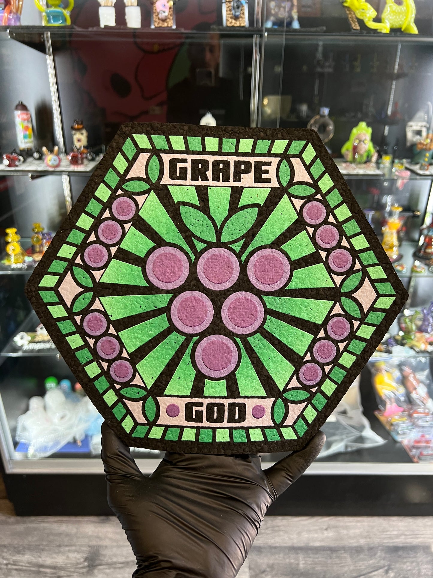 Grape God Moodmat