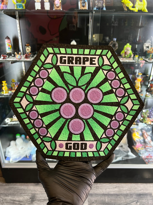 Grape God Moodmat