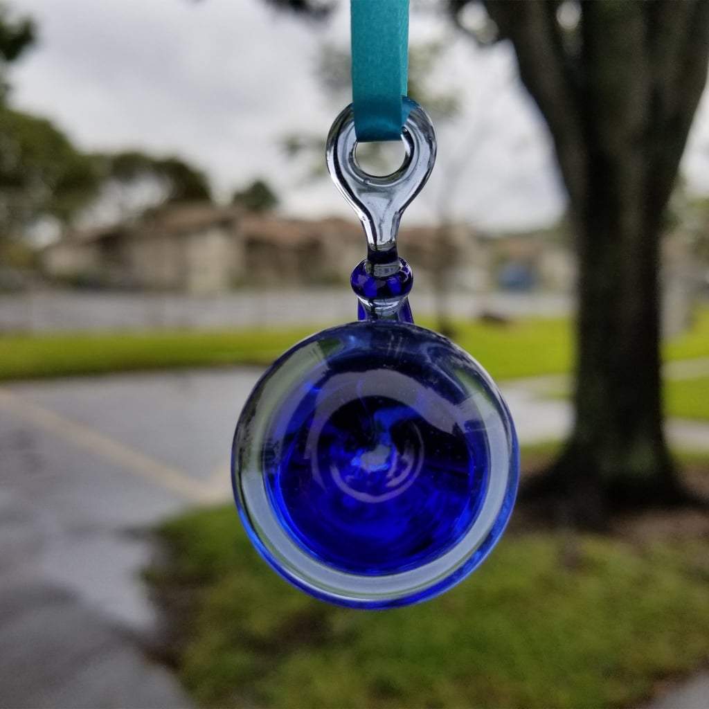 BLUE DREAM #9 PENDANT BY JMASS WHAT - Glass Pendants